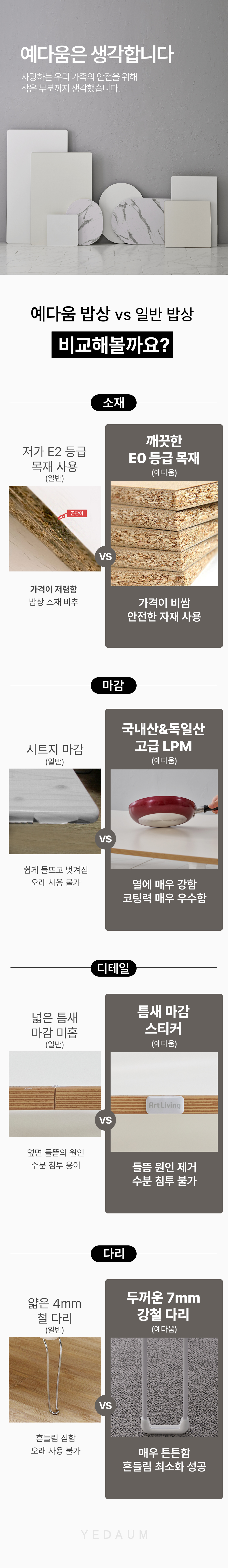 예다움 둥근 접이식 예쁜 밥상 교자상 900X600 상세 이미지 18